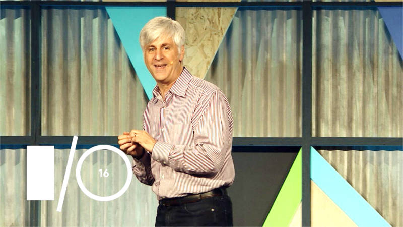 Daniel Kauffman in Google I/O Conference 2016.