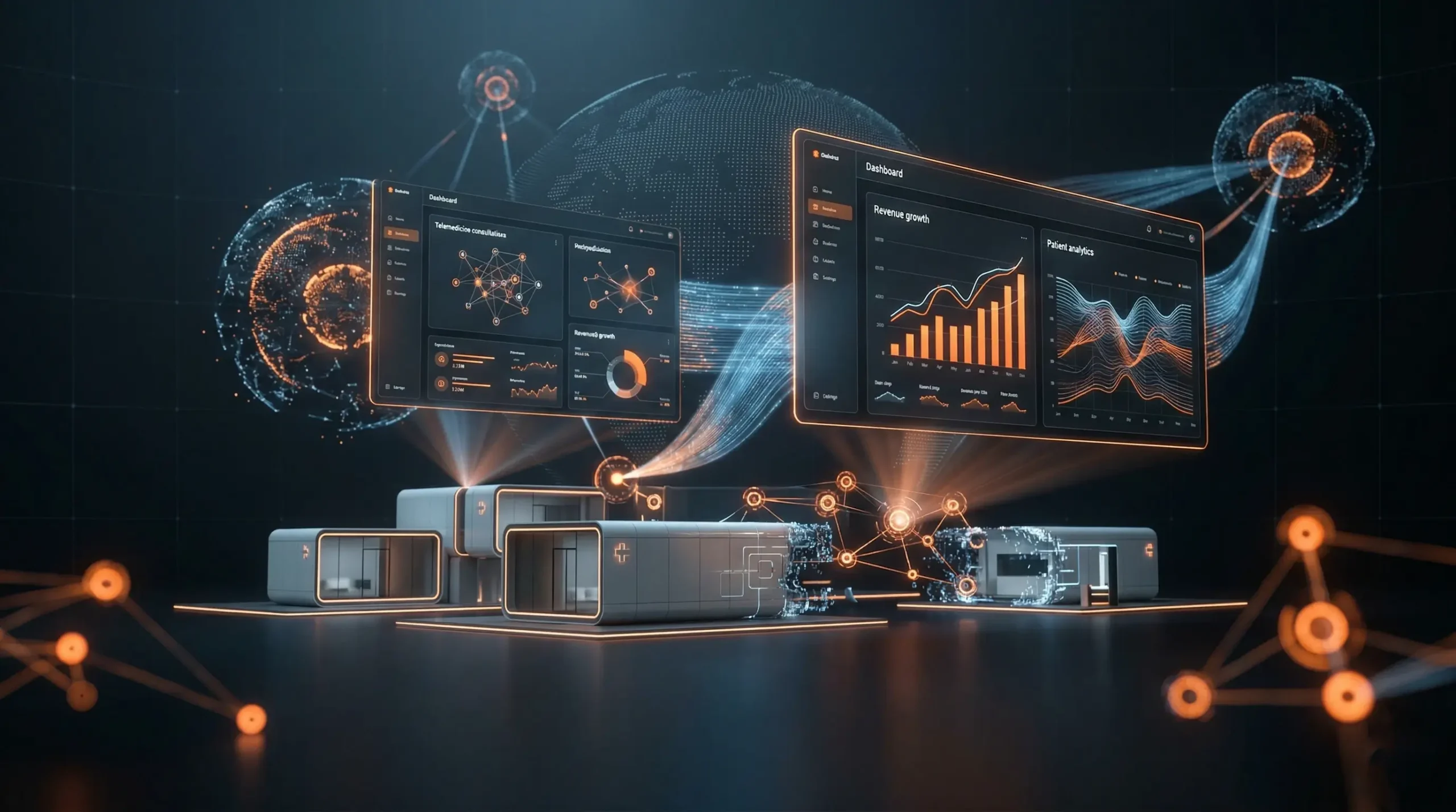 healthcare digital platform dashboard